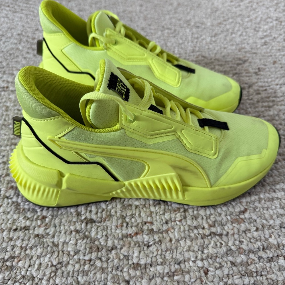 Puma Bright Neon Yellow Sneakers